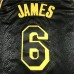 Los Angeles Lakers 6 Black City Edition NBA Jersey 6045653
