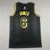 Los Angeles Lakers 6 Black City Edition NBA Jersey 6045653