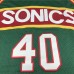 Seattle SuperSonics 40 Green NBA Jersey 3029475