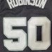 San Antonio Spurs 50 David Robinson Retro Black NBA Jersey 7926099