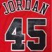 Chicago Bulls 45 Jordan Retro Red NBA Jersey 9063452
