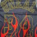 Los Angeles Lakers 34 Shaquille O Neal Retro Flame version NBA Jersey 8305010