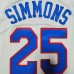 Philadelphia 76ers 25 Ben Simmons Bonus Edition White NBA Jersey 2932725