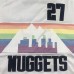 Denver Nuggets 27 White Snow Mountain City Edition NBA Jersey 6957796