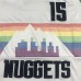 Denver Nuggets 15 White Snow Mountain City Edition NBA Jersey 5680309