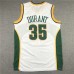 Seattle SuperSonics 35 White Retro NBA Jersey 8274070