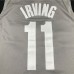 Brooklyn Nets 11 Gray NBA Jersey 5543921