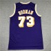 Los Angeles Lakers 73 Retro Purple NBA Jersey 728517