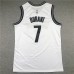 Brooklyn Nets 7 White NBA Jersey 8037629