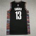 Brooklyn Nets 13 Black City Edition NBA Jersey 1009522