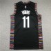 Brooklyn Nets 11 City Edition Black NBA Jersey 2097748