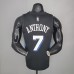 2021 ANTHONY 7 Knicks City Edition Black NBA Jersey 7184359
