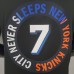 2021 ANTHONY 7 Knicks City Edition Black NBA Jersey 7184359