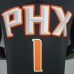 2021 BOOKER 1 PHOENIX Suns Black NBA Jersey 8982897