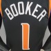 2021 BOOKER 1 PHOENIX Suns Black NBA Jersey 8982897