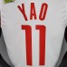 2021 YAO 11 Houston Rockets White NBA Jersey 1248189