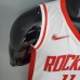 2021 YAO 11 Houston Rockets White NBA Jersey 1248189