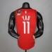 2021 YAO 11 Houston Rockets Red NBA Jersey 410331