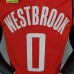 2021 WESTBROOK 0 Houston Rockets Red NBA Jersey 3802691