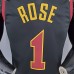 2021 ROSE 1 Cleveland Cavaliers JORDAN Theme Limited Edition Black NBA Jersey 2353437