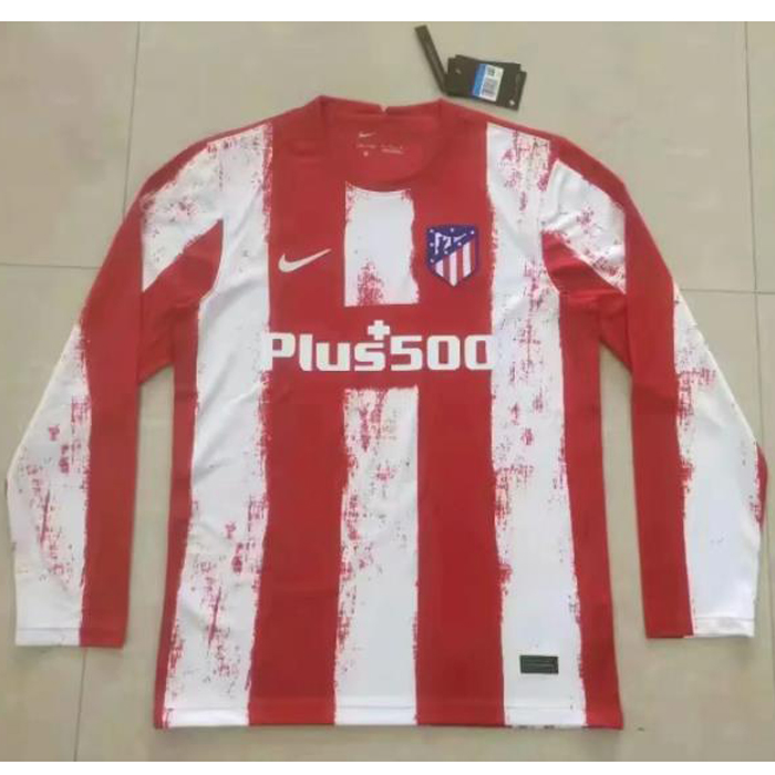 Atlético Madrid 20-21 Home LONG SLEEVE KIT_52349
