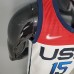 2021 Olympics BOOKER 15 USA Team USA White Red NBA Jersey 8425752