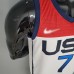 2021 Olympic Games DURANT 7 USA Team USA White Red NBA Jersey 8016941