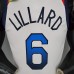 2021 Olympic Games LILLARD 6 USA Team USA White Red NBA Jersey 4463089