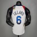 2021 Olympic Games LILLARD 6 USA Team USA White Red NBA Jersey 4463089