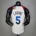 2021 Olympic Games LAVIINE 5 USA Team USA White Red NBA Jersey 4872193