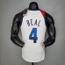 2021 Olympic Games BEAL 4 USA Team USA White Red NBA Jersey 1906957