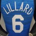 2021 Olympic Games LILLARD 6 USA Team USA Blue NBA Jersey 9460622
