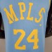 2021 Bryant 24 Lakers Minneapolis Edition Blue NBA Jersey 1875175
