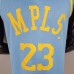 2021 James 23 Lakers Minneapolis Edition Blue NBA Jersey 307211
