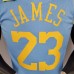 2021 James 23 Lakers Minneapolis Edition Blue NBA Jersey 307211