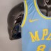 2021 Bryant 8 Lakers Minneapolis Edition Blue NBA Jersey 4604350