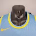 2021 James 6 Lakers Minneapolis Edition Blue NBA Jersey 8693037