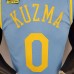 2021 KUZMA 0 Lakers Minneapolis Edition Blue NBA Jersey 7127593