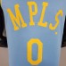 2021 KUZMA 0 Lakers Minneapolis Edition Blue NBA Jersey 7127593