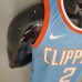 2021 LEONARO 2 Clippers Blue NBA Jersey 2600000