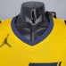 2021 MITHCELL 45 Utah Jazz JORDAN theme yellow NBA jersey 7772736