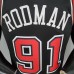 ROOMAN 91 Chicago Bulls black NBA jersey 4095453