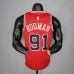 ROOMAN 91 Chicago Bulls Red NBA jersey 1379400