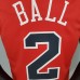 BALL 2 Chicago Bulls Red NBA jersey 9904737