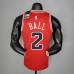 BALL 2 Chicago Bulls Red NBA jersey 9904737