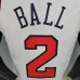 BALL 2 Chicago Bulls white NBA jersey 4556411