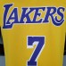ANTHONY 7 Lakers Round neck yellow NBA jersey 6615691