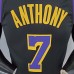 2021 ANTHONY 7 Lakers Bonus Edition Black NBA Jersey 4931683