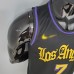 2021 ANTHONY 7 Los Angeles Lakers Black Latin Black NBA Jersey 4711462