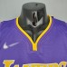ANTHONY 7 Lakers purple yellow side NBA jersey 1737426